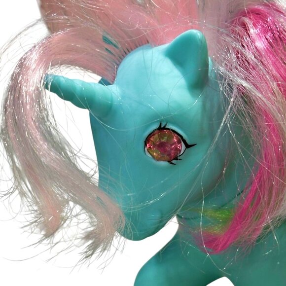 My Little Pony FIZZY Unicorn Twinkle Eye Classic Rhinestone Eyes G1 REISSUE 2021 - Picture 2 of 9